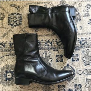 Halmanero staple classic leather boot